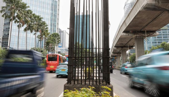 Pemprov DKI Siapkan Rp100 Miliar untuk Bongkar Tiang Monorel Mangkrak di Rasuna Said