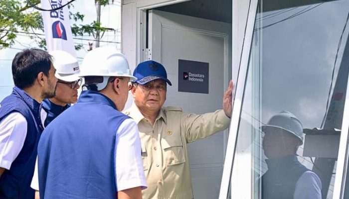Prabowo Tinjau Rumah Hunian Danantara di Aceh Tamiang, Target 15 Ribu Unit