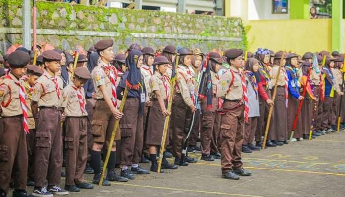 Wali Kota Bogor Buka Pramuka KOBRA XI 2026, 393 Pelajar Digembleng Jadi Generasi Emas 2045