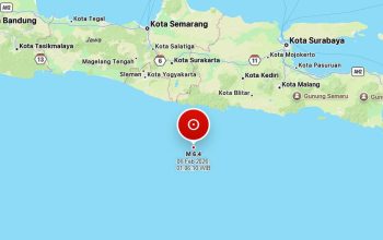 Gempa Pacitan Magnitudo 6,4 Dini Hari, Pusat di Laut 90 Km Tenggara