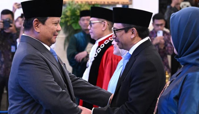 Juda Agung Resmi Dilantik Jadi Wamenkeu, Prabowo Tekankan Sinergi Fiskal-Moneter
