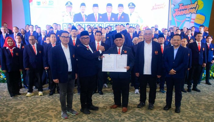 Pengurus KONI Tangsel 2025-2029 Resmi Dilantik, Bidik Juara Umum Porprov 2026!