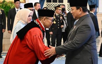 Presiden Prabowo Lantik Adies Kadir sebagai Hakim Konstitusi