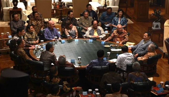 Prabowo Terima APINDO di Hambalang, Bahas Sinergi Dunia Usaha dan Penciptaan Lapangan Kerja