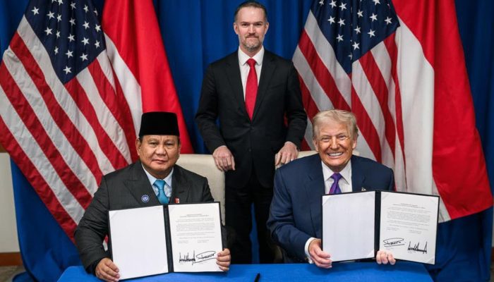 Prabowo–Trump Teken Perjanjian Dagang Bersejarah di Washington, Era Baru Ekonomi RI–AS Dimulai!
