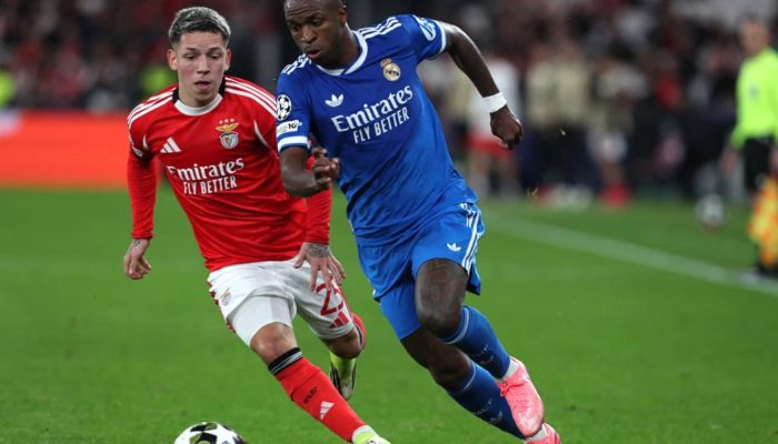 Skorsing Mendadak! UEFA Larang Gianluca Prestianni Benfica Hadapi Vinícius Júnior di Bernabeu