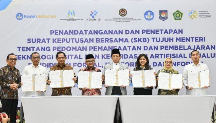 AI Masuk Sekolah, SKB 7 Menteri! Pemerintah Terbitkan Aturan Baru Penggunaan Teknologi Digital dari PAUD hingga Kampus