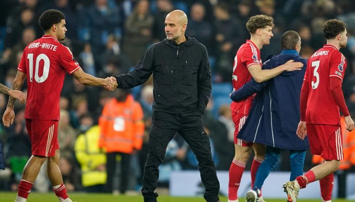 Arsenal Menjauh! Tekuk Brighton 1-0, Man City Ditahan Nottingham Forest 2-2, Haaland Mandul, Saka Jadi Penentu