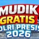 Diserbu Pemudik! 32 Ribu Orang Daftar Mudik Gratis Presisi 2026, Polri Siapkan 663 Bus hingga Kapal Laut