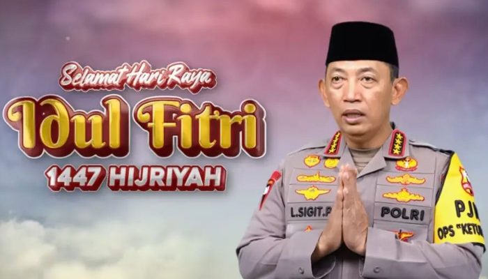 Kapolri Listyo Sigit Prabowo Ungkap Pesan Menyentuh di Idul Fitri 1447 H, Singgung Mudik hingga Harapan Masa Depan Bangsa