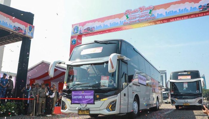 Mudik Gratis 2026! 34 Ribu Warga Dilepas dari Monas, Pemprov DKI Siapkan Ratusan Bus & Fasilitas Lengkap