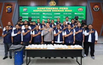 Polda Riau Bongkar Jaringan Heroin 22,73 Kg, Diduga Sindikat Internasional