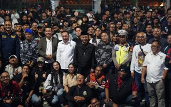 Ribuan Bikers Serbu Pontianak Saat Sahur! 83 Klub Motor Turun ke Jalan, Bagi Sembako hingga Kampanye Anti Balap Liar