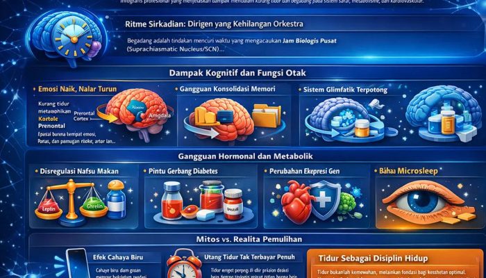 Sering Begadang? Ini Dampak “Diam-Diam” pada Otak, Jantung dan Gen, Nomor 7 Paling Berbahaya!