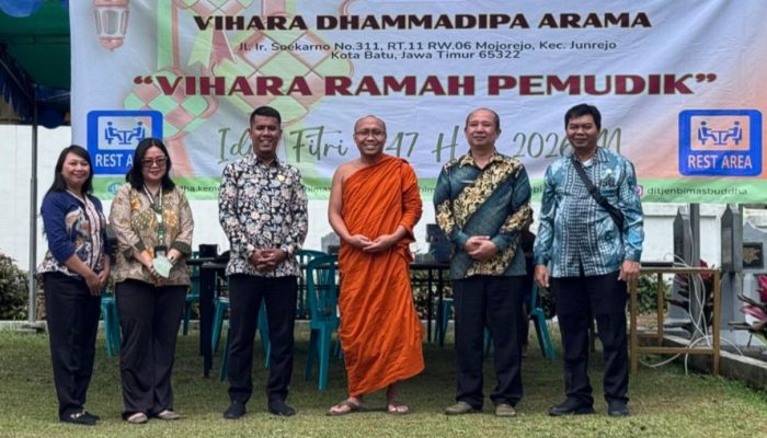 Tak Hanya Masjid, 45 Rumah Ibadah Buddha Dibuka untuk Pemudik Idulfitri 1447 H, Gratis Tempat Istirahat di Jalur Mudik