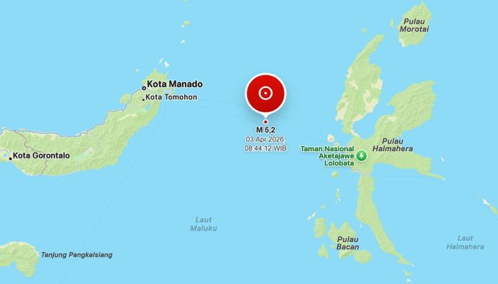 Gempa Bumi M 5,2 Guncang Laut Maluku, Warga Diminta Waspada Gempa Bumi Susulan