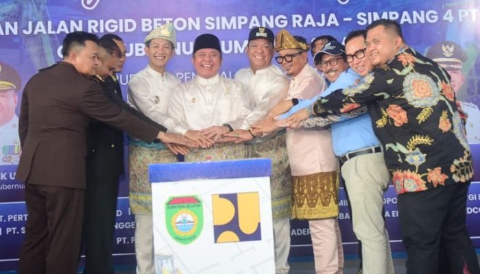 Gubernur Herman Deru Resmikan Perbaikan Jalan Kunci di PALI, Target Jadi Segitiga Emas Sumsel