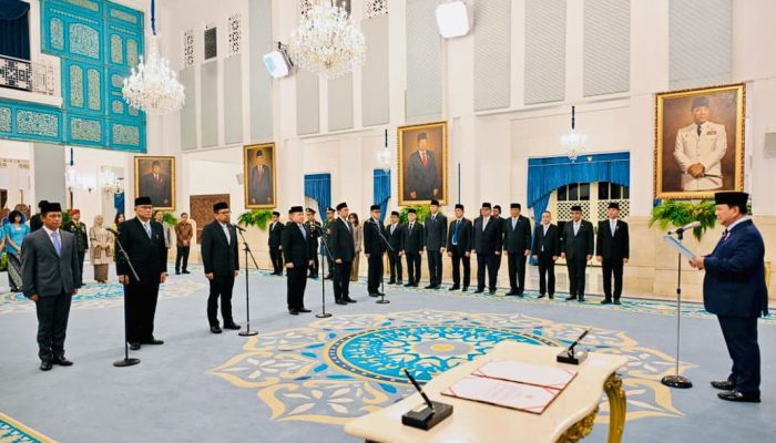 Pelantikan Menteri Prabowo 2026: Ini Daftar Pejabat Baru Dilantik