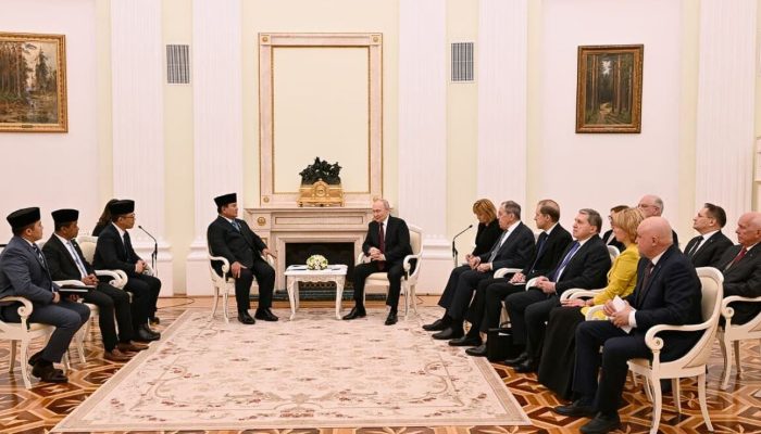 Prabowo–Putin Bertemu di Kremlin! Bahas Kerja Sama Strategis Indonesia di Tengah Geopolitik Dunia