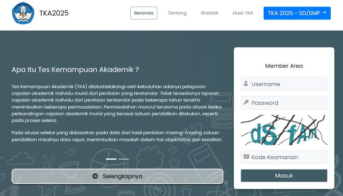 Hasil TKA 2026 Resmi Diumumkan Hari Ini, Bisa Dipakai untuk Jalur Prestasi SPMB