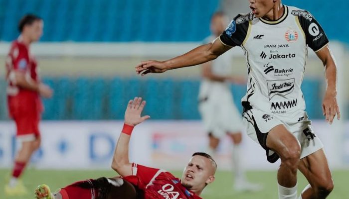 Klasemen Persijap vs Persija Jakarta: Hasil 2-0, Ini Dampaknya