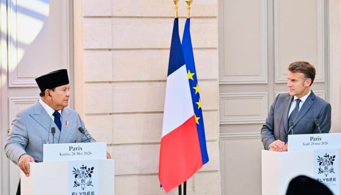 Prabowo dan Macron Bahas Rafale hingga Palestina, Hubungan Indonesia-Prancis Makin Erat