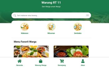 RT 11 Gandaria Utara Ini Bikin Marketplace dan Panic Button Warga