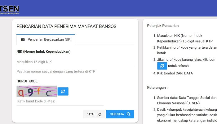Belum Pernah Dapat Bansos? Begini Cara Daftar PKH dan BPNT Resmi dari Aplikasi Cek Bansos Kemensos