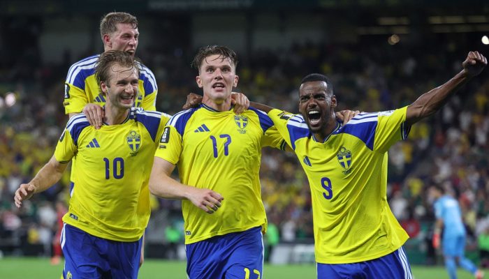 Hasil Swedia vs Tunisia: Isak dan Gyokeres Menggila, Swedia Hancurkan Tunisia 5-1