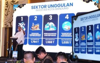 Investasi Kota Bandung Rp6,4 Triliun, Ini Strategi Pemkot Kejar Target Rp12 Triliun
