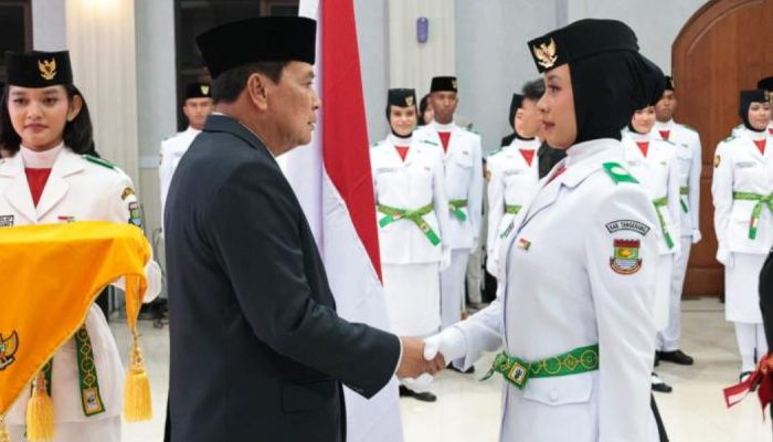 Paskibraka Kabupaten Tangerang: 54 Anggota Resmi Dikukuhkan, Ini Pesan Maesyal Rasyid