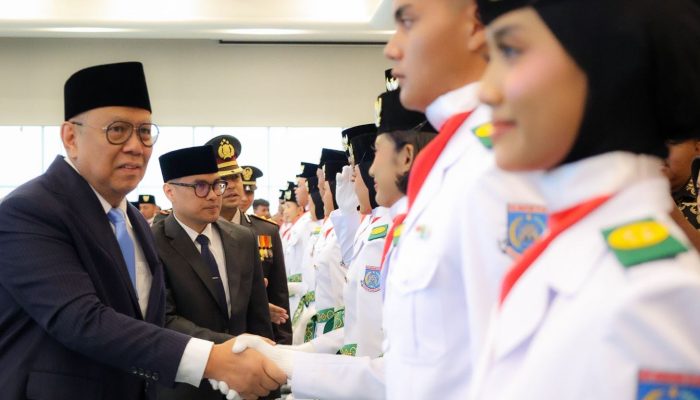 Paskibraka Tangsel 2026 Dikukuhkan, 50 Pelajar Siap Bertugas di HUT ke-81 RI