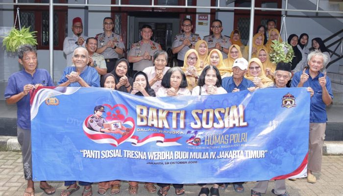 Bakti Sosial Humas Polri 2026, 4 Panti Sosial dan Asuhan Terima Bantuan