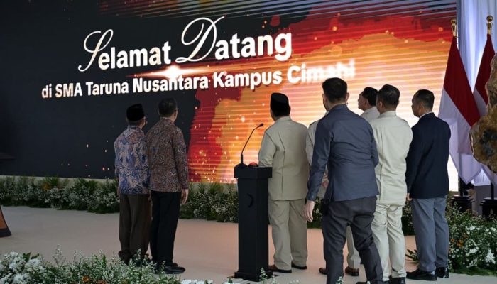 SMA Taruna Nusantara Cimahi Diresmikan Prabowo, Kini Seluruh Siswa Gratis